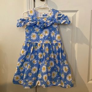 Cynthia Rowley Blue Floral Kids Dress